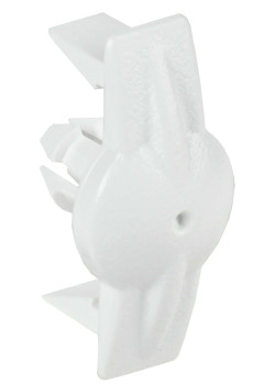 TITAN 5 Соединитель фальш-панели белый IEK