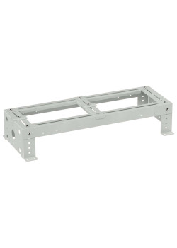 ITK LINEA S Кронштейн для монтажа лотка на шкаф 600мм серый