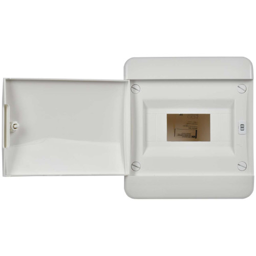 TEKFOR Корпус пластиковый ЩРН-П-8 IP41 белая дверь IEK