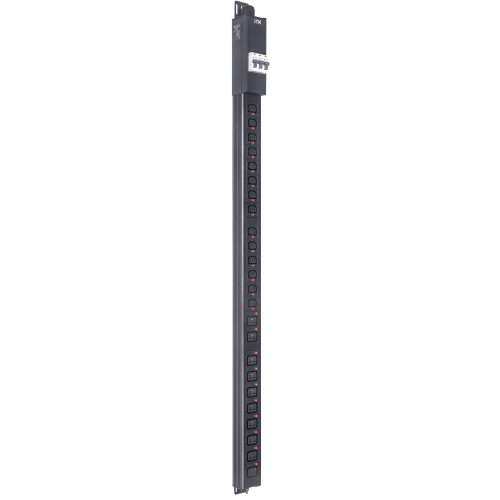 ITK BASE PDU вертикальный PV1113 29U 3 фаза 32А 14 розеток C13 + 10 розеток C19 кабель 3м вилка IEC60309 (промышленная)