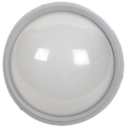 Светильник ДПО 1601 серый круг LED 8x1Вт IP54