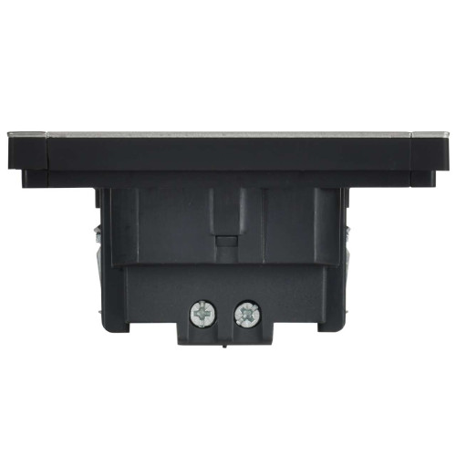 FORTE&PIANO Выключатель 1-клавишный перекрестный 10А FP712M металл никель IEK