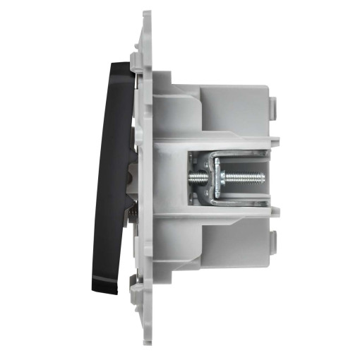 FLITE Выключатель жалюзи 10А ВЖ52-2-0-ФлЧ черный IEK