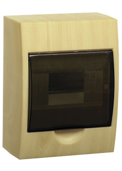 KREPTA 3 Корпус пластиковый ЩРН-П-6 IP41 сосна IEK