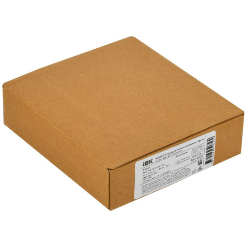 ARMAFIX Клемма пружинная CX4-3 трехконтактная красная IEK