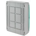 TEKFOR Корпус пластиковый КМПн-54 IP65 зеленая прозрачная дверь IEK