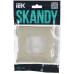 SKANDY Рамка 1-местная SK-F01B бежевый IEK