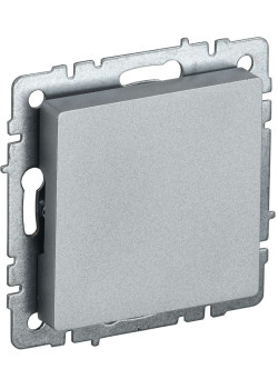 BRITE Заглушка с суппортом МЗ10-БрА алюминий IEK