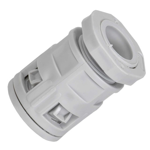 ELASTA Муфта вводная для гофрированных труб MVN32 IP40 серая IEK