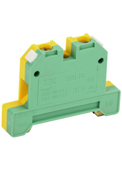 Зажим наборный ЗНИ-10PEN 10мм2 (JXB-земля) IEK
