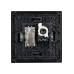 FORTE&PIANO Розетка двойная TV+RJ45 кат.5E FP136 черный IEK