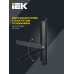 Прожектор СДО 06-100 светодиодный черный IP65 6500 K IEK