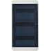 TEKFOR Корпус пластиковый КМПн-36 IP65 черная прозрачная дверь IEK