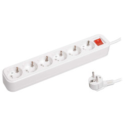 Удлинитель У06В 6 места 2P+PE/1,5м 3х1мм2 16А/250В CLASSIC IEK