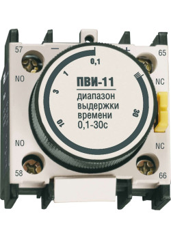 Приставка ПВИ-11 задержка на включение 0,1-30сек 1NO+1NC IEK