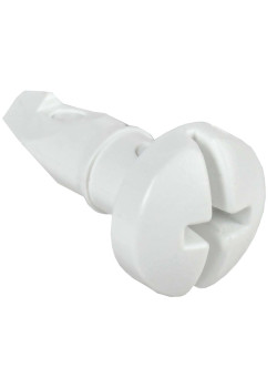 TITAN 5 Винт фальш-панели фиксирующий белый IEK