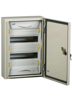 PRO Корпус металлический ЩРн-24з-1 У2 IP54 IEK