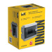 UNION Compact Корпус пластиковый ЩРВ-П-6 IP41 черная прозрачная дверь IEK