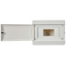 UNION Compact Корпус пластиковый ЩРН-П-8 IP41 белая дверь IEK