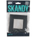 SKANDY Рамка 1-местная SK-F01G графит IEK