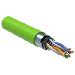 ITK Витая пара F/UTP кат.6 4х2х23AWG solid LSLTx нг(А)-LSLTx зеленый (305м)