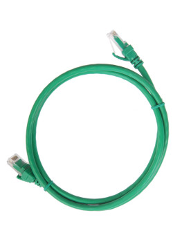 ITK Коммутационный шнур (патч-корд) кат.5E UTP 5м зеленый