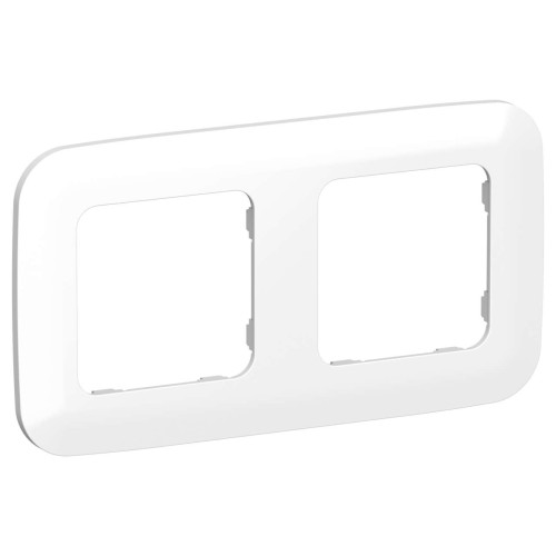 FLITE Рамка 2-местная РУ-2-А-ФлБ белый IEK