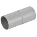 ELASTA Муфта труба-труба GI40G серая IEK