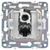 SKANDY Розетка компьютерная RJ45 кат.6 SK-K02N металл никель IEK