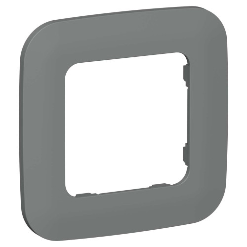 FLITE Рамка 1-местная РУ-1-А-ФлМА мокрый асфальт IEK