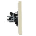FORTE&PIANO Розетка компьютерная RJ45 кат.5E FP432 ваниль IEK