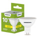 Лампа светодиодная MR16 софит 10Вт 230В 3000К GU5.3 GENERICA