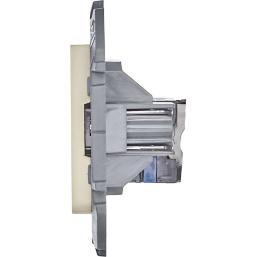 INSPIRIA Розетка компьютерная RJ45 категория 6 UTP слоновая кость