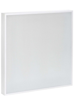 PRO Панель светодиодная ДВО 2001 30Вт 4000К IP40 588х588мм Грильято призма IEK