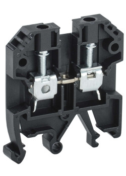 Клемма винтовая КВИ-4мм2 черная IEK