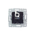 BRITE Розетка компьютерная RJ45 кат.5E РК10-БрА алюминий IEK