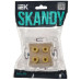 SKANDY Аудиорозетка 4-местная SK-A01Sa песочный IEK