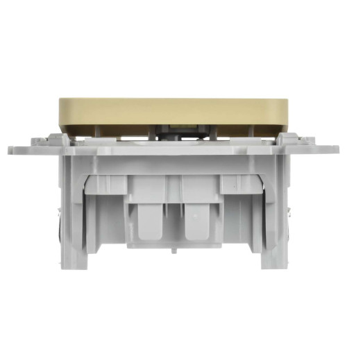 FLITE Выключатель 1-клавишный проходной 10А ВС61-1-0-ФлН навахо IEK