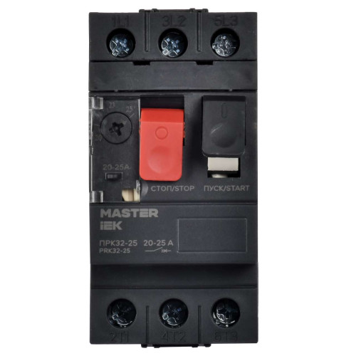 Пускатель ПРК32-25 In=25A Ir=20-25A Ue 660В IEK