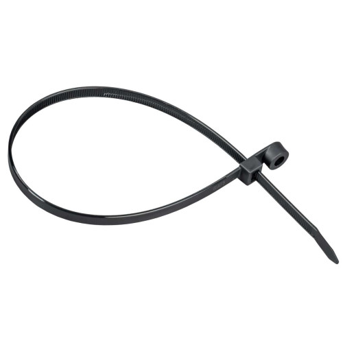 Хомут P6.6 с винтовым креплением чёрный 7,6х400мм IEK Хомут P6.6 с винтовым креплением чёрный 7,6х400мм IEK