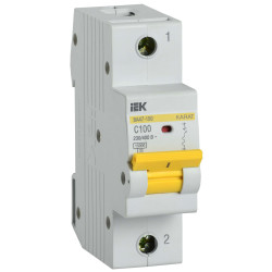 KARAT Автоматический выключатель ВА47-150 1P C 100А 15кА IEK