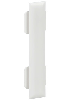 METRA Накладка на стык крышки 75мм для кабель-каналов 85х50 100х50 130х50 белая (5шт/компл)