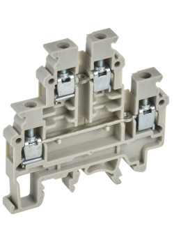 ARMAFIX Клемма винтовая CTS-ML 2 ур. 4мм2 серая IEK