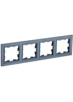 BRITE Рамка 4-местная РУ-4-БрМ маренго IEK