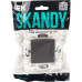 SKANDY Выключатель 1-клавишный перекрестный 10А SK-V03T титан IEK