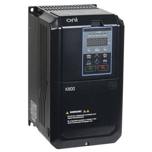 Преобразователь частоты K800 380В 3Ф 5,5-7,5кВт 12-13А серии ONI