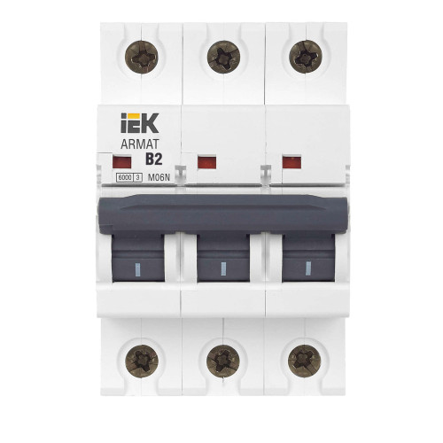 ARMAT Автоматический выключатель M06N 3P B 2А IEK