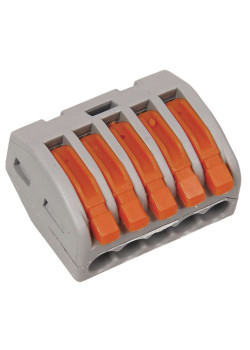 Строительно-монтажная клемма СМК 222-415 многоразовая (4шт/упак) IEK