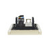 FORTE&PIANO Розетка двойная RJ11+RJ45 кат.5E FP435 ваниль IEK
