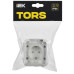 TORS Розетка 1-местная заземляющим контактом и крышкой 16А IP55 TS320 белый IEK